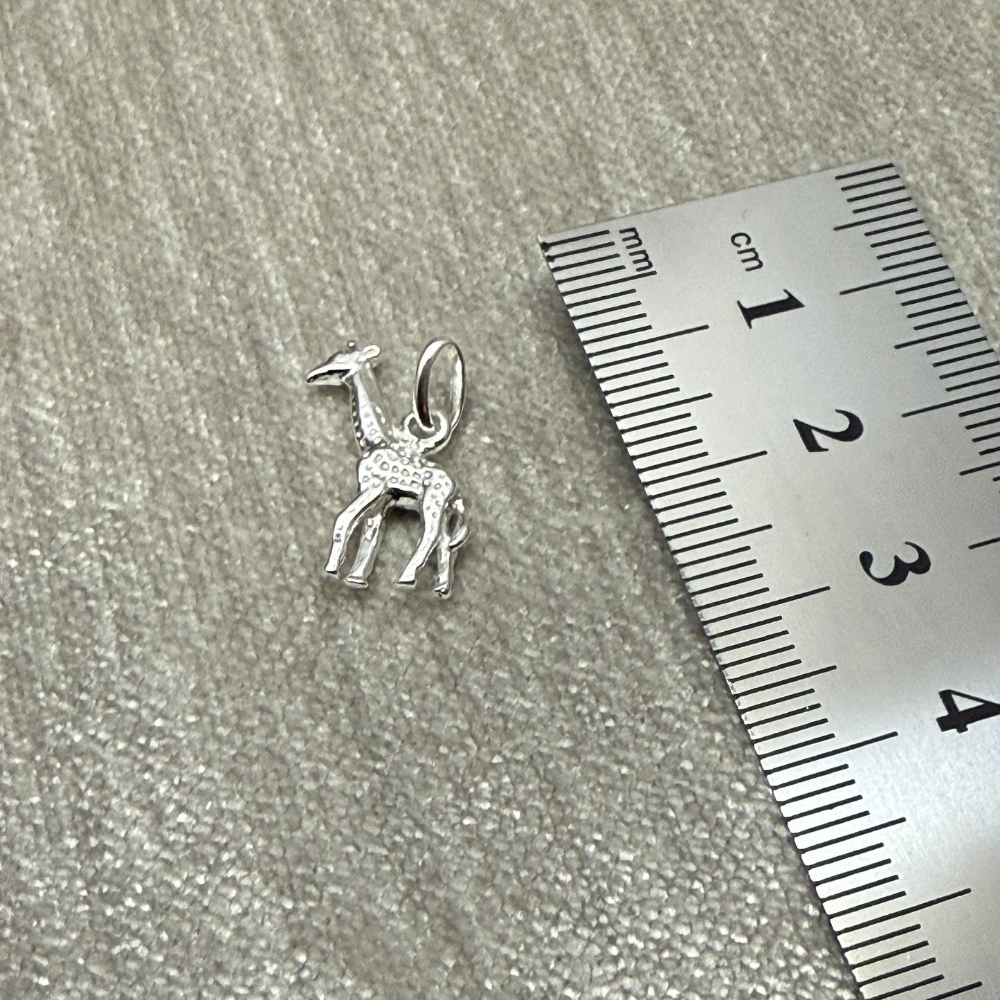 Giraffe Sterling Silver 925 Pendant