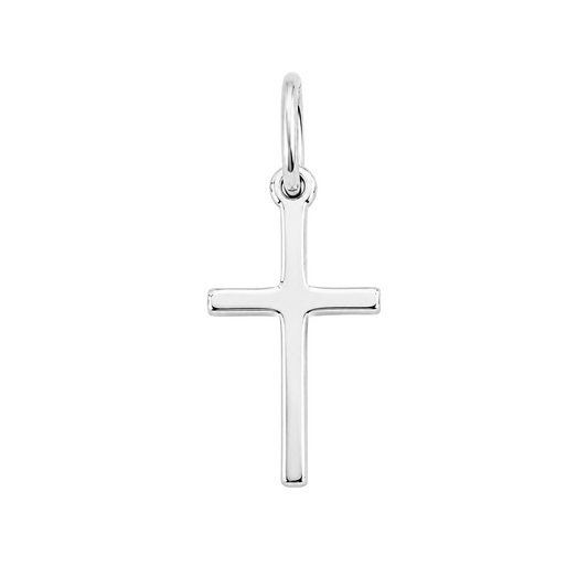 Small Plain Cross Sterling Silver 925