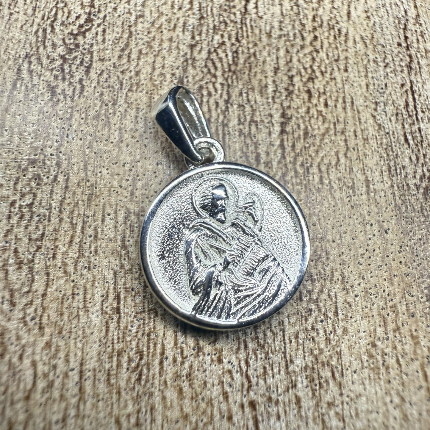 St Luke Sterling Silver 925 Pendant