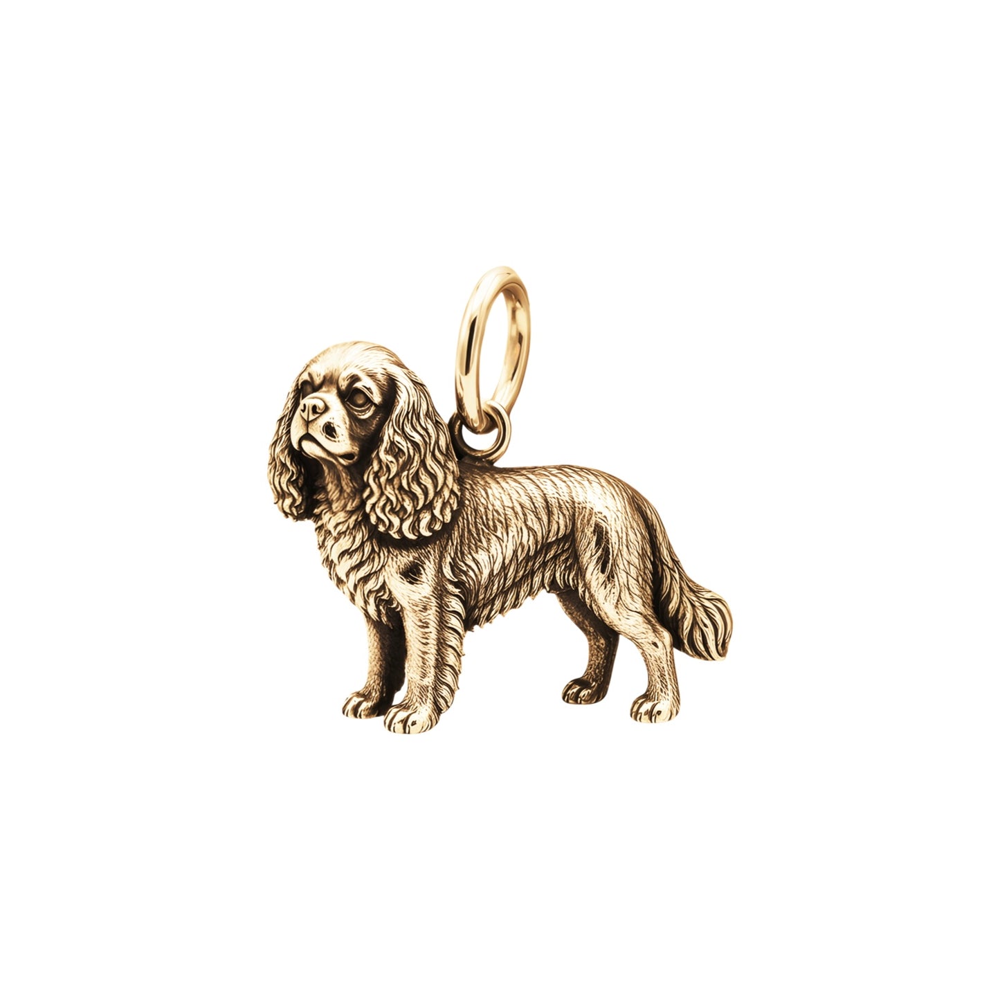 Cavalier King Charles Spaniel Charm Pendant