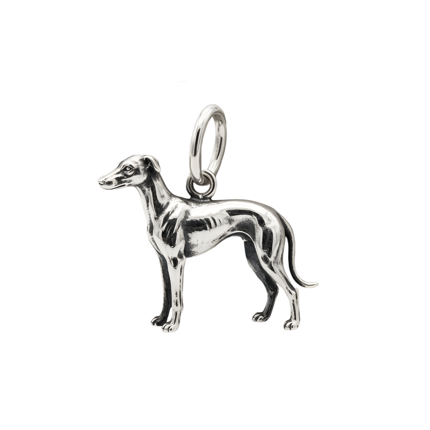 Italian Greyhound Charm Pendant