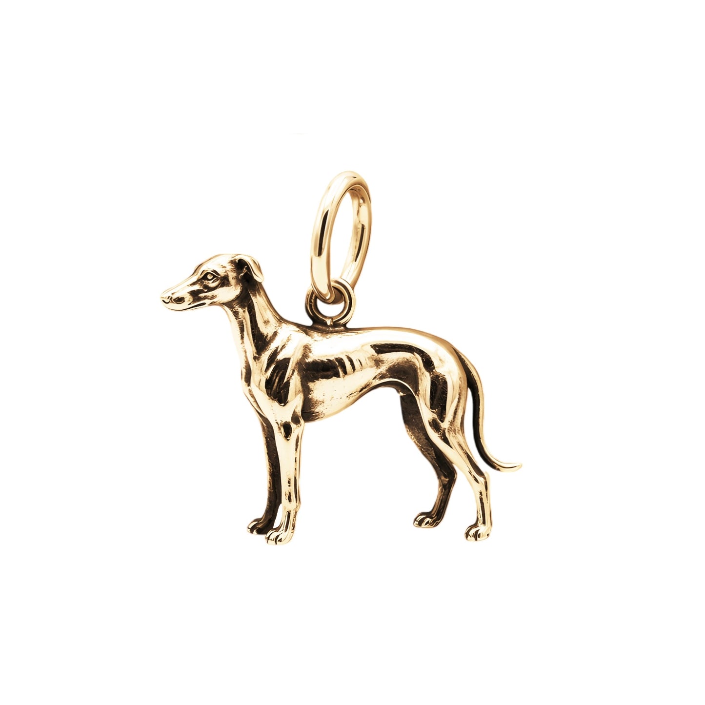 Italian Greyhound Charm Pendant
