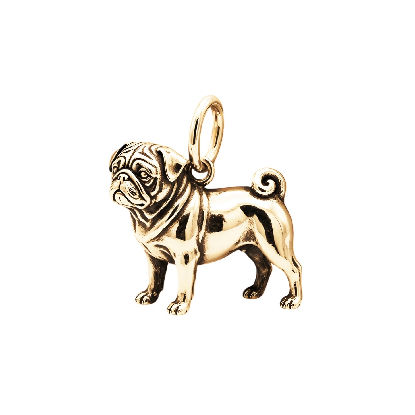 Pug Charm Pendant
