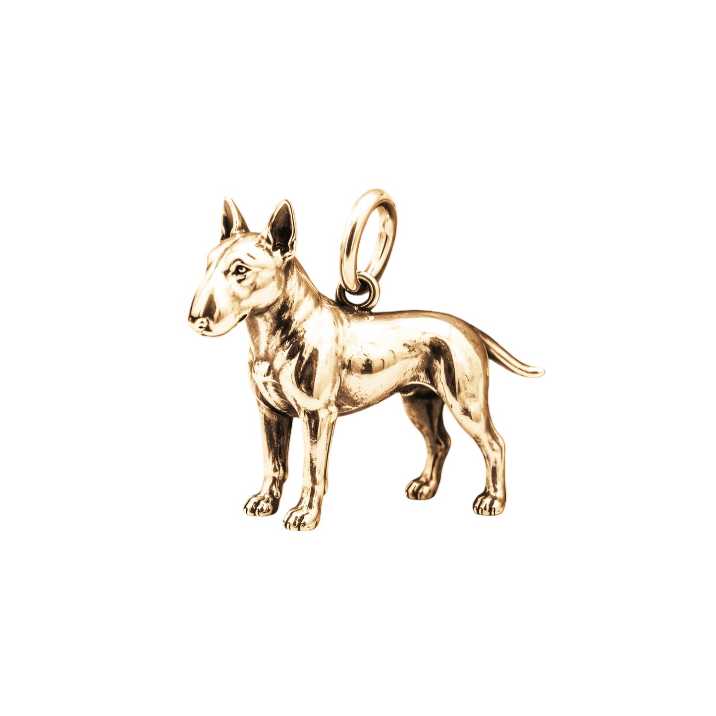 Bull Terrier Charm Pendant