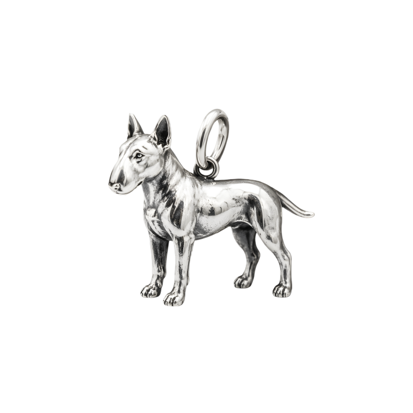 Bull Terrier Charm Pendant