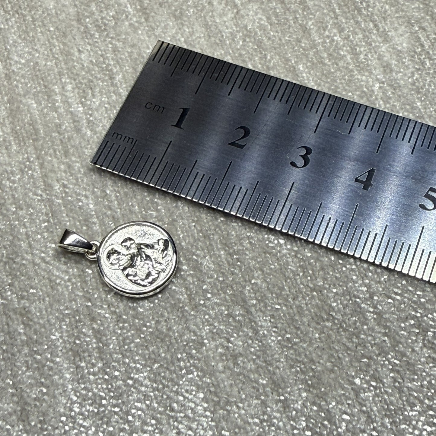 St Anthony Sterling Silver 925 Pendant