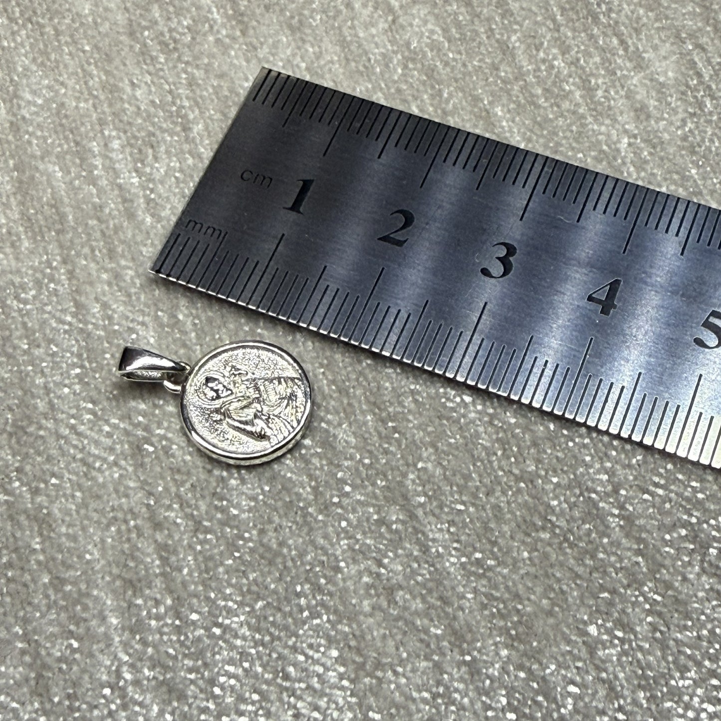 St Luke Sterling Silver 925 Pendant