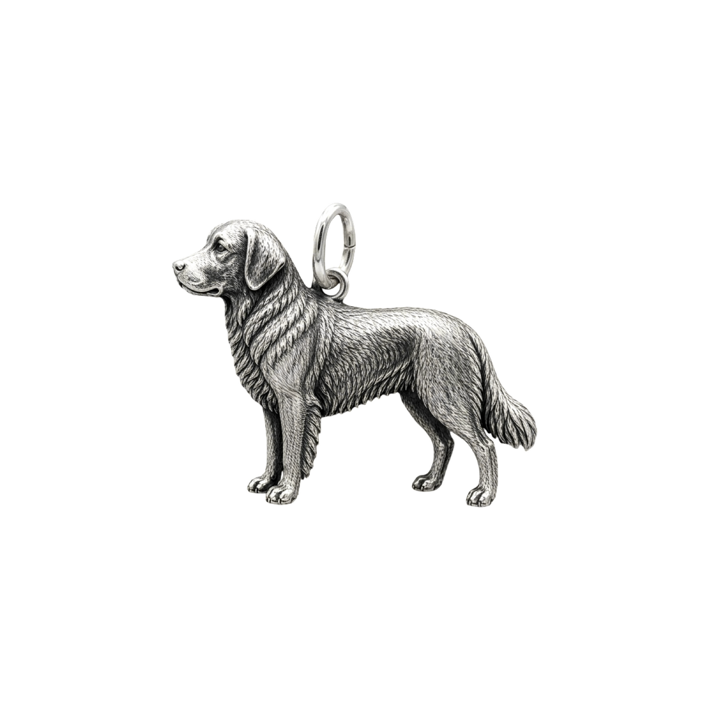 Golden Retriever Charm Pendant
