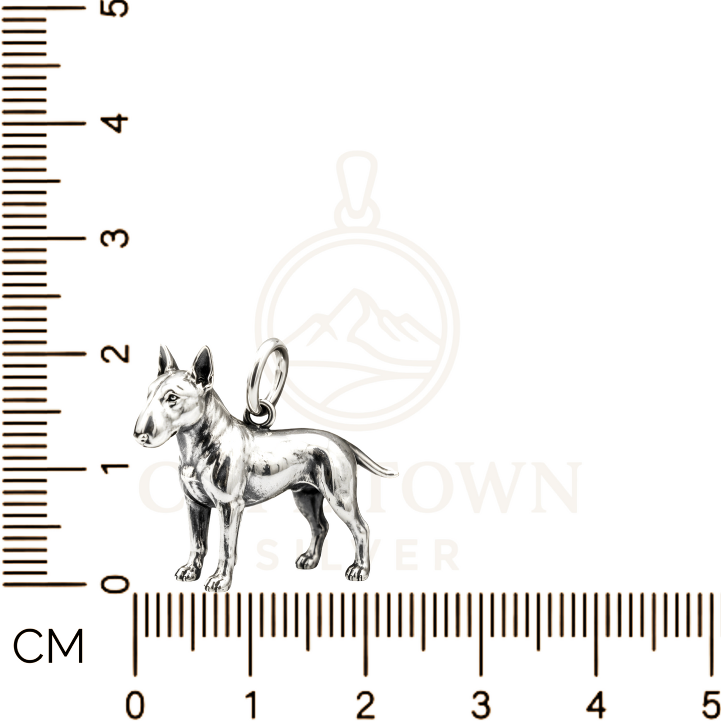 Bull Terrier Charm Pendant