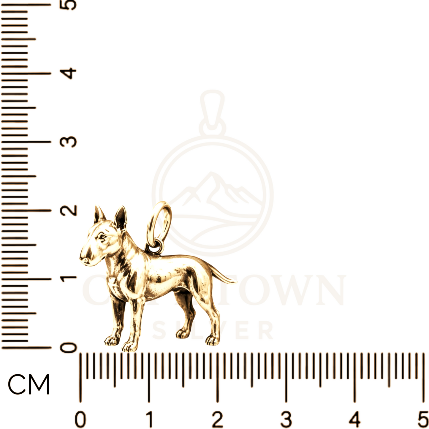 Bull Terrier Charm Pendant