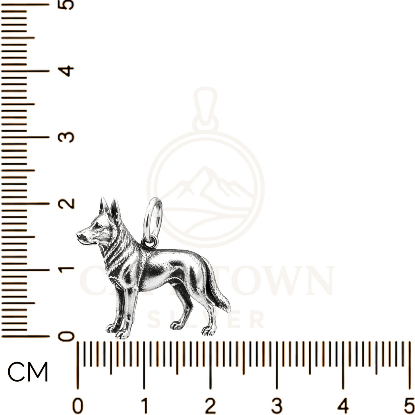 German Shepherd Charm Pendant