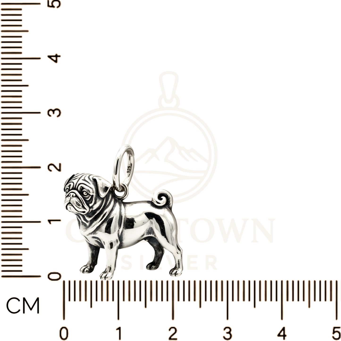 Pug Charm Pendant