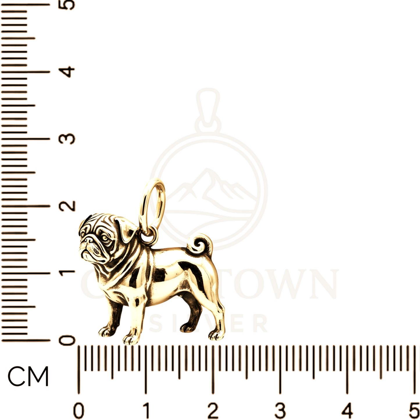 Pug Charm Pendant