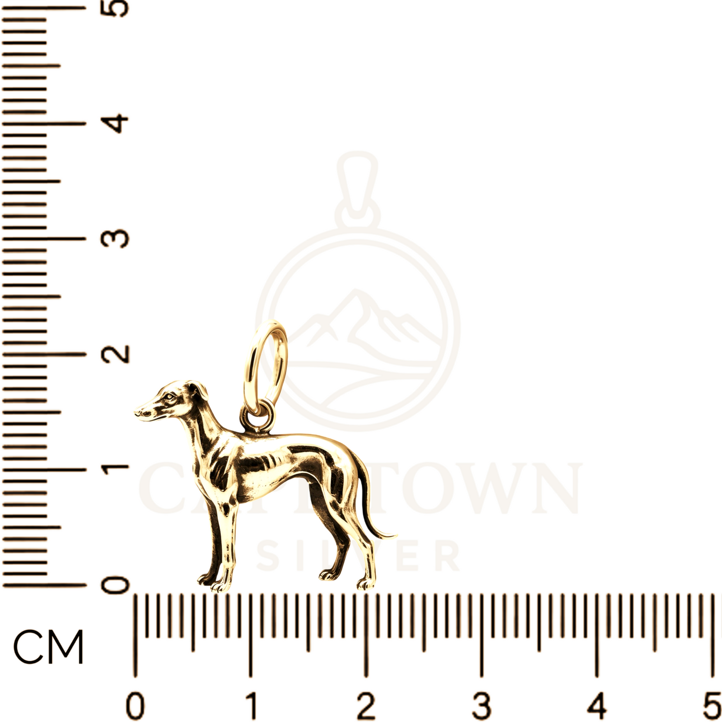 Italian Greyhound Charm Pendant