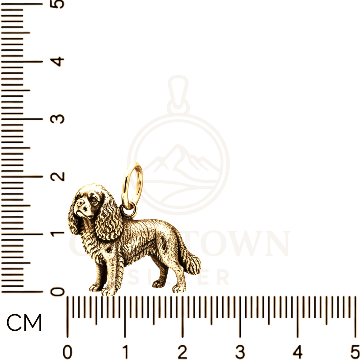 Cavalier King Charles Spaniel Charm Pendant