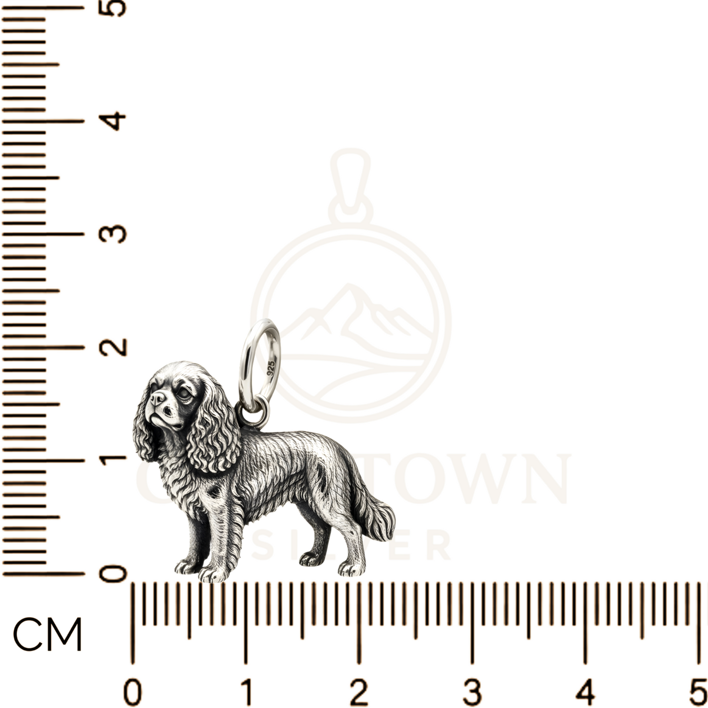 Cavalier King Charles Spaniel Charm Pendant