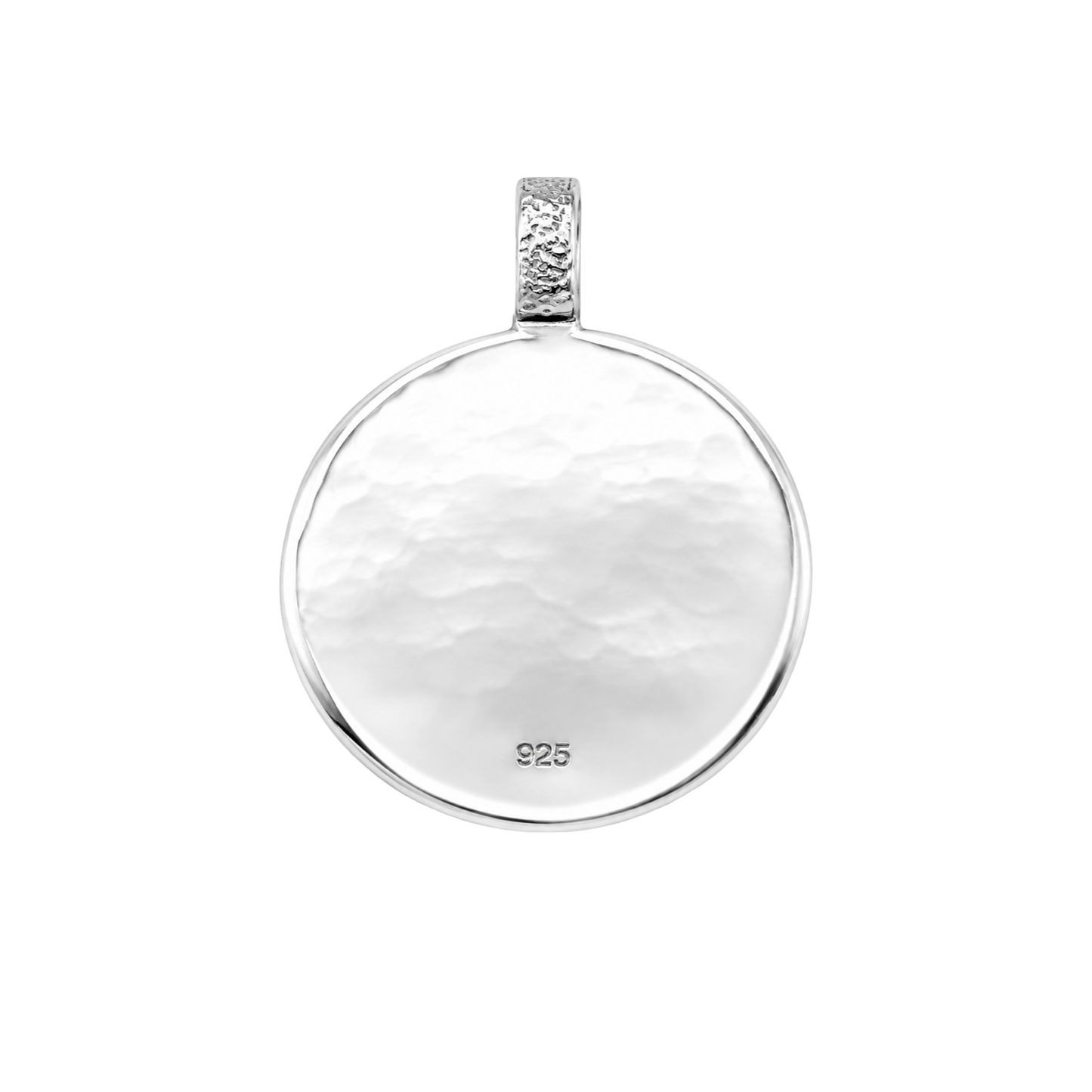 St Michael Medallion Pendant Sterling Silver 925