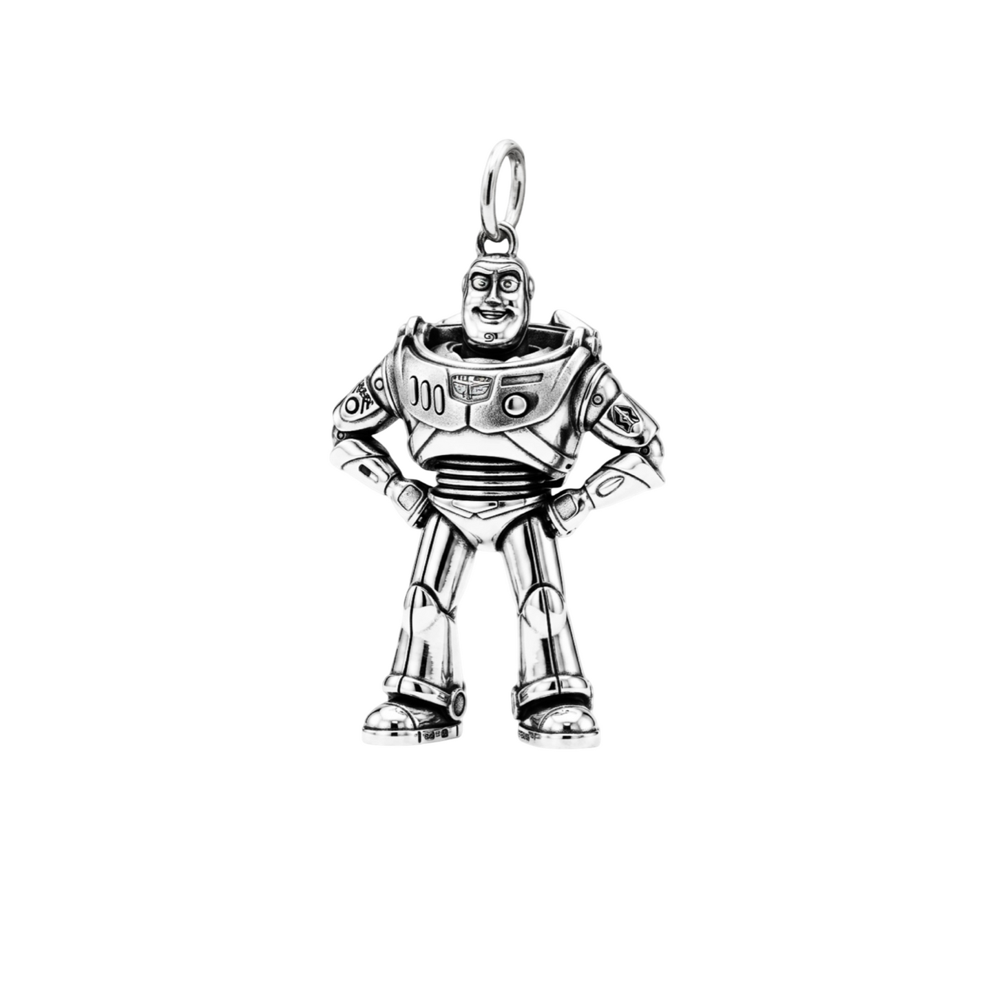 Buzz Lightyear Toy Story Pendant Sterling Silver 925