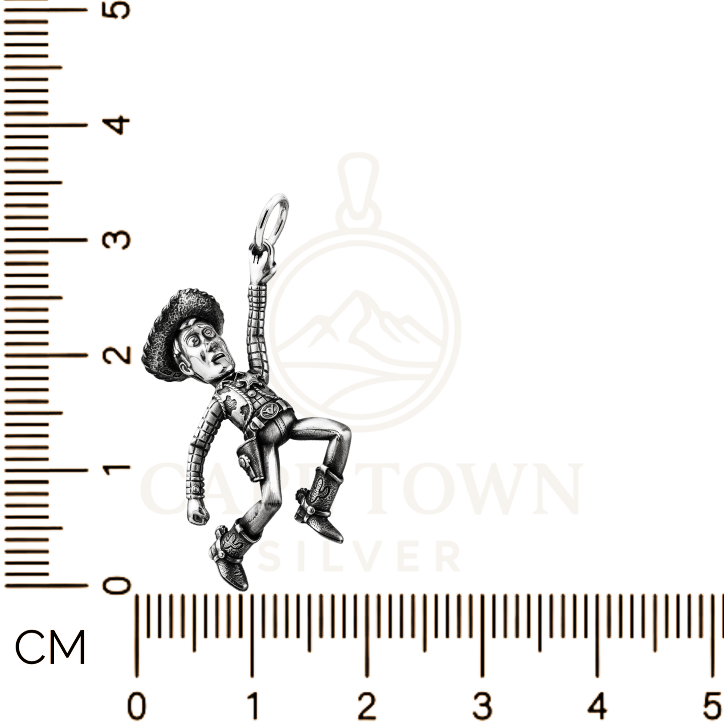 Woody Toy Story Pendant Sterling Silver 925