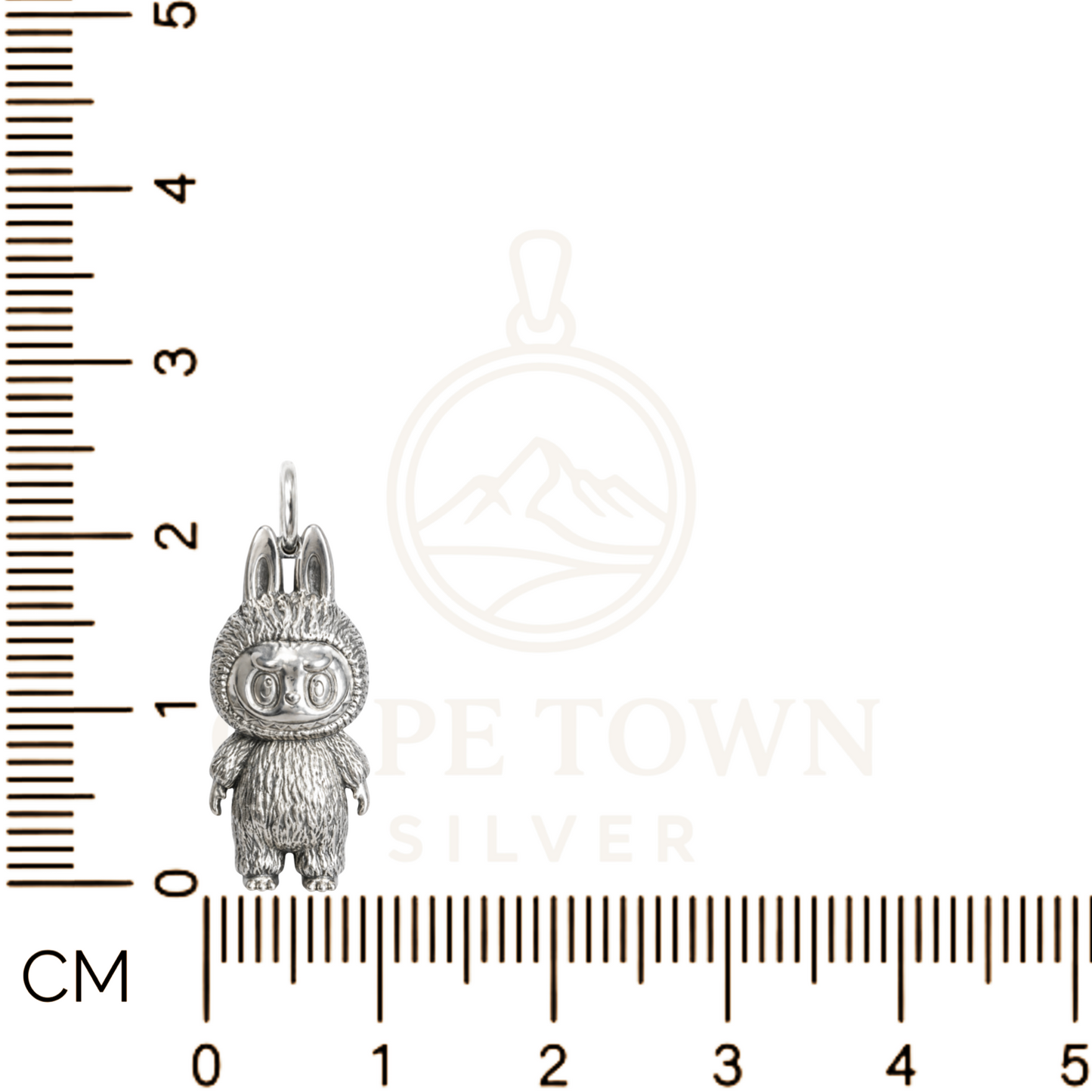 Labubu Pendant Sterling Silver 925