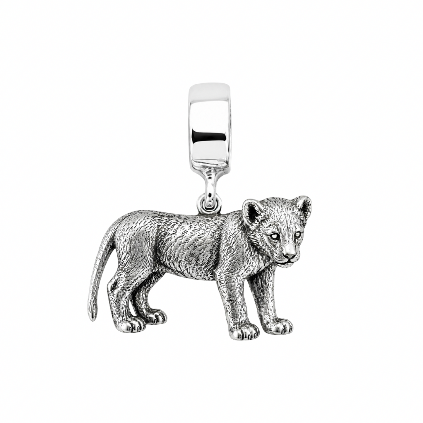 Handcrafted Lion Cub Pendant