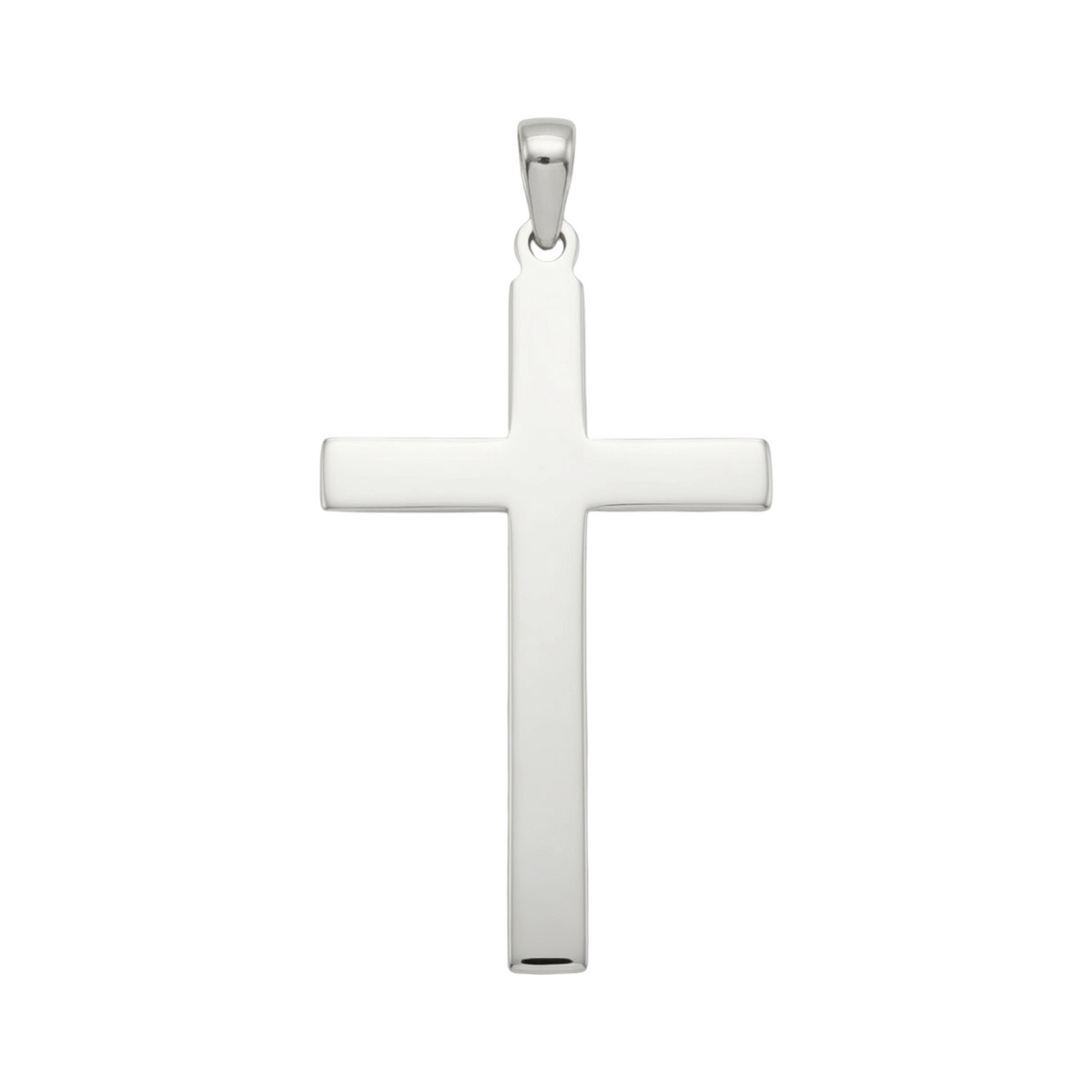 Classic Solid Cross Pendant Sterling Silver 925