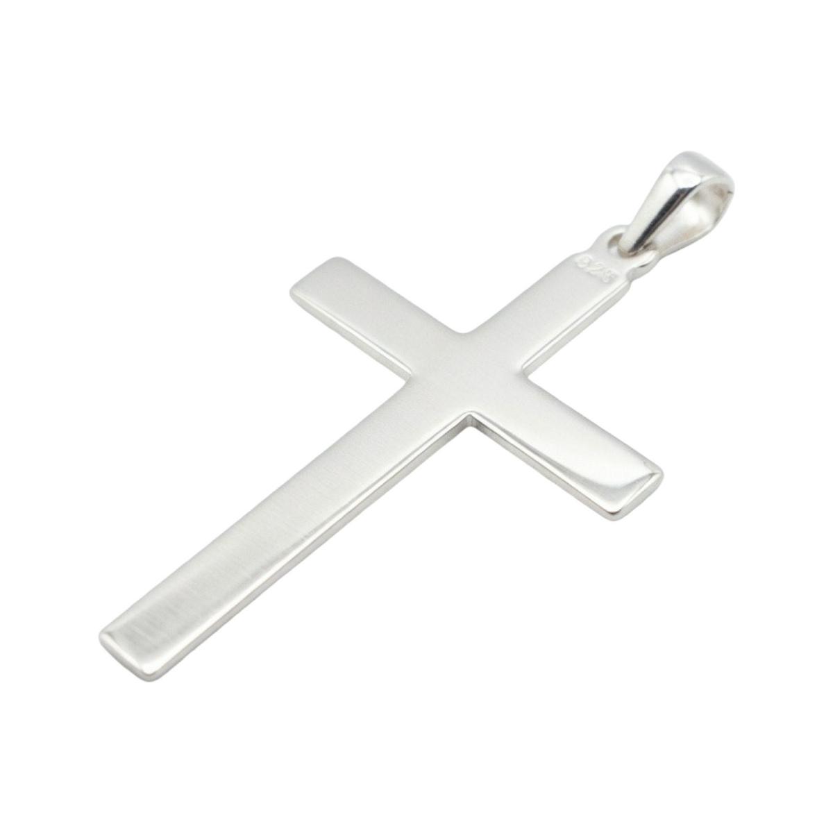 Classic Solid Cross Pendant Sterling Silver 925