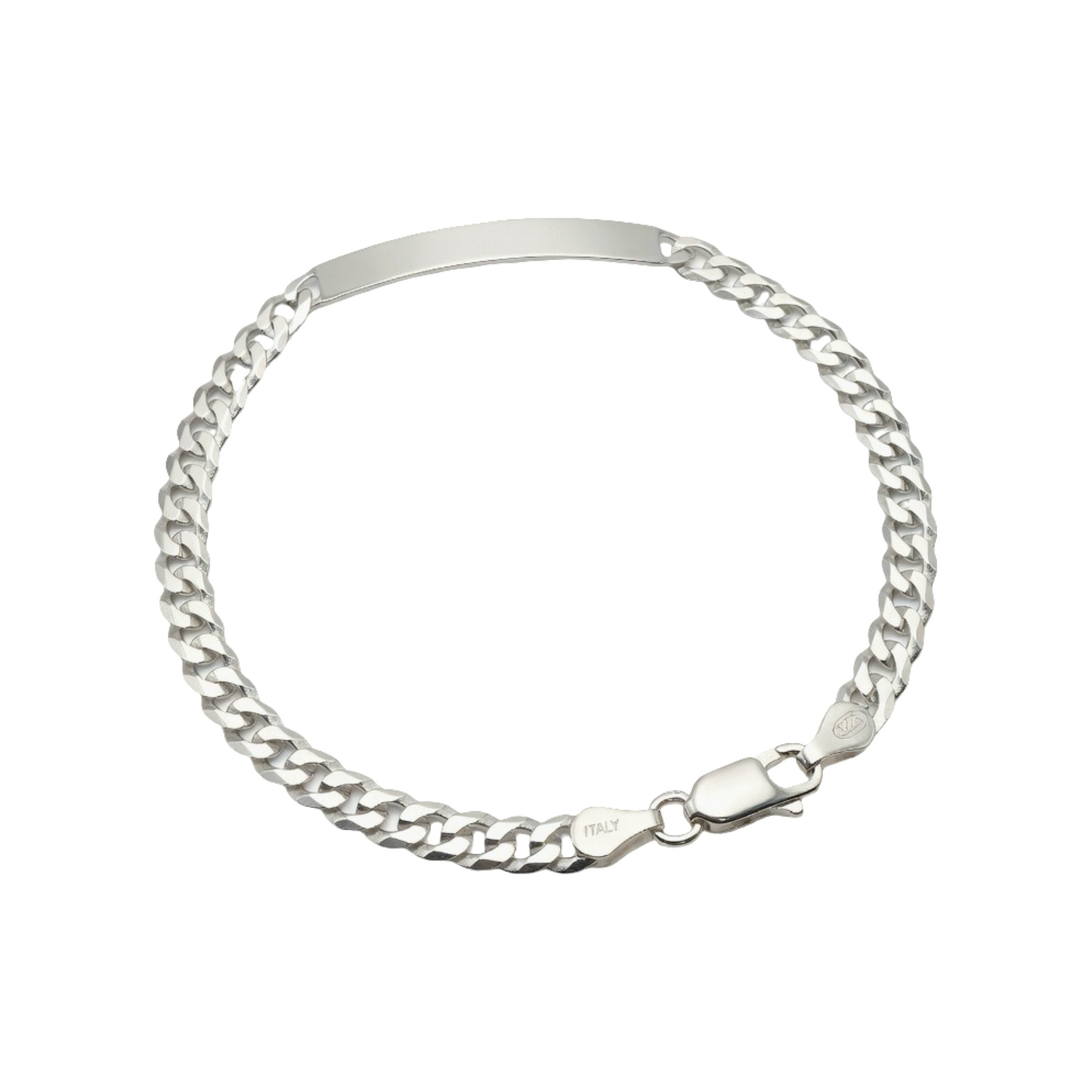 Premium ID Bracelet 21cm Sterling Silver 925
