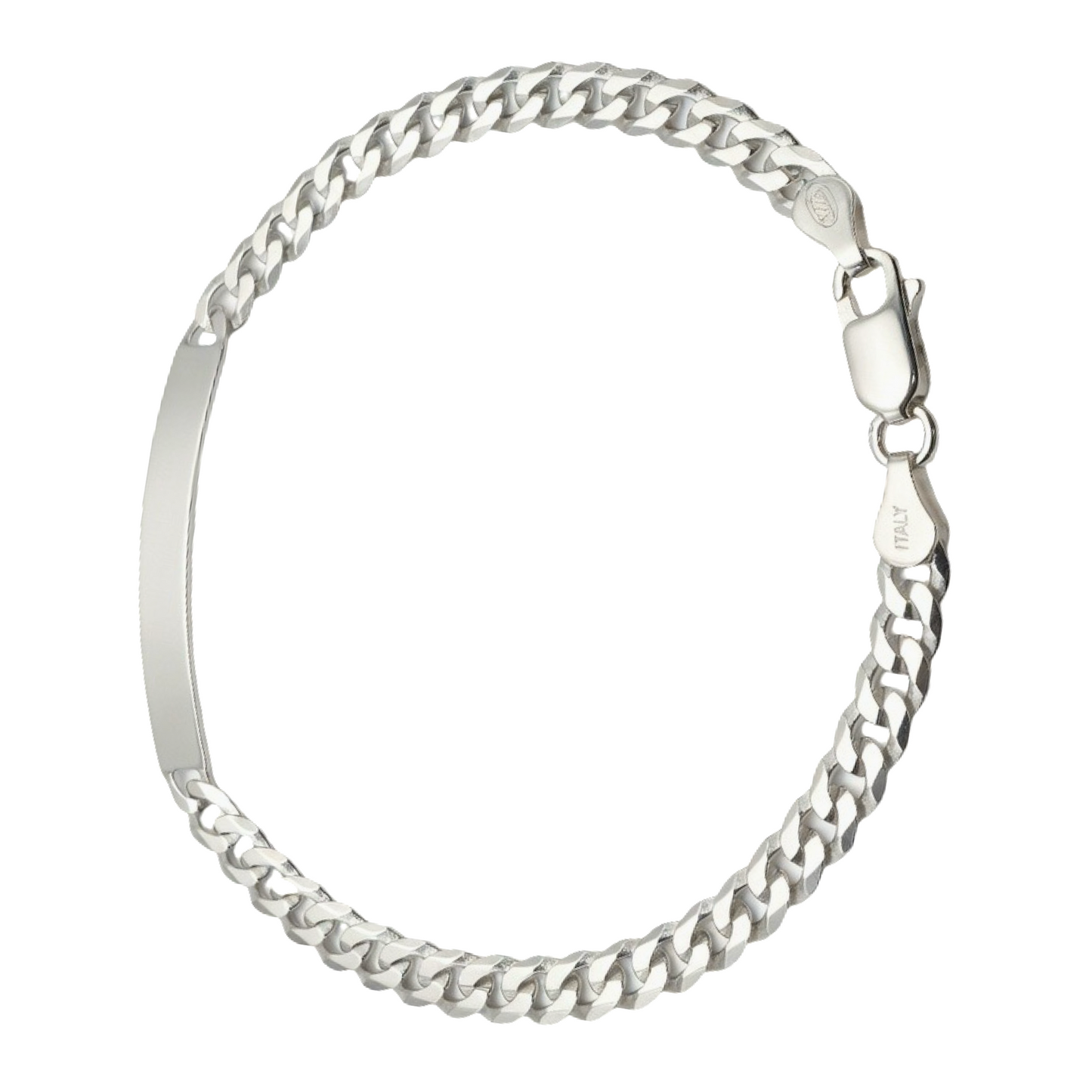 Premium ID Bracelet 21cm Sterling Silver 925