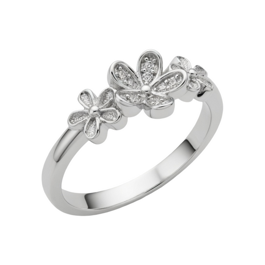 Flower Ring Sterling Silver 925