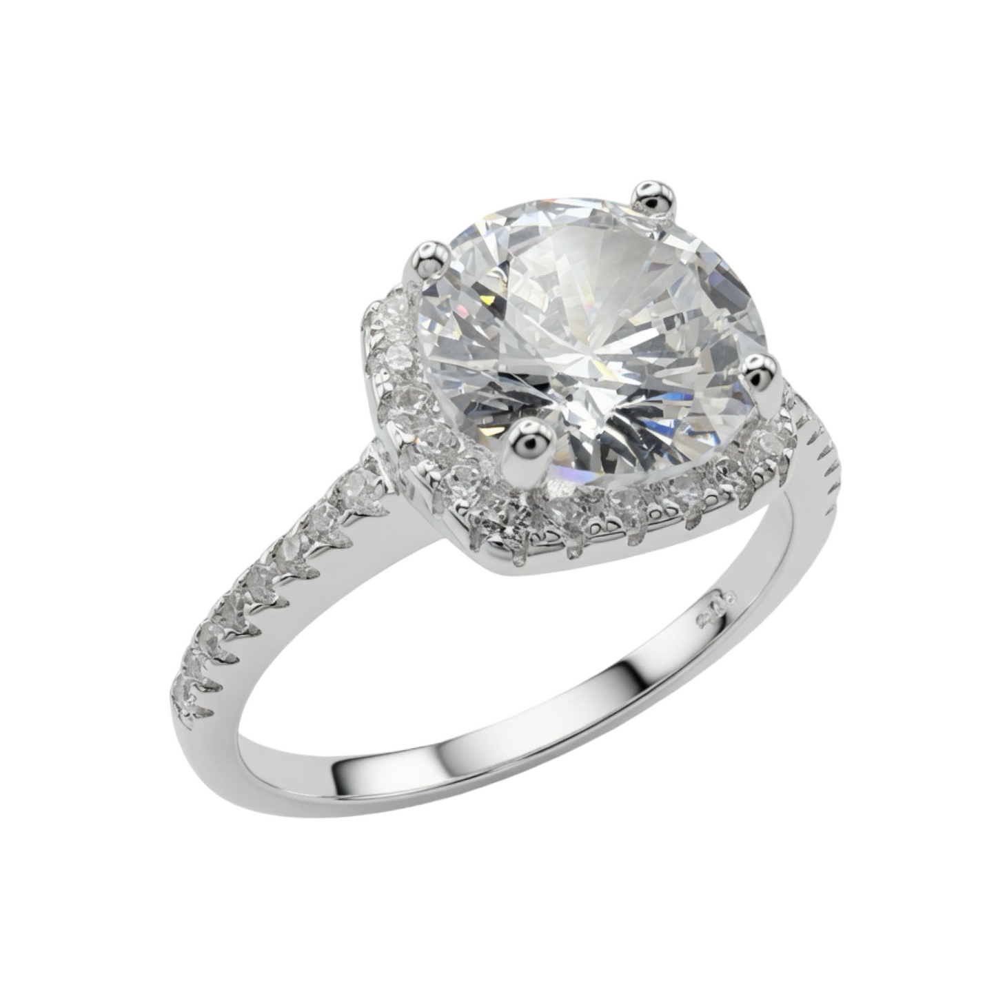Color C/Z Ring (658) Sterling Silver 925