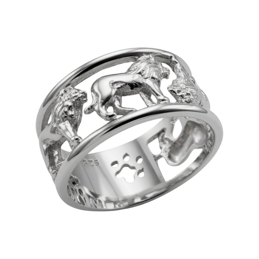 Lion Ring Sterling Silver 925