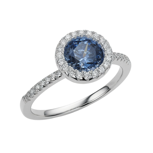 Solitiare C/Z Ring Sterling Silver 925