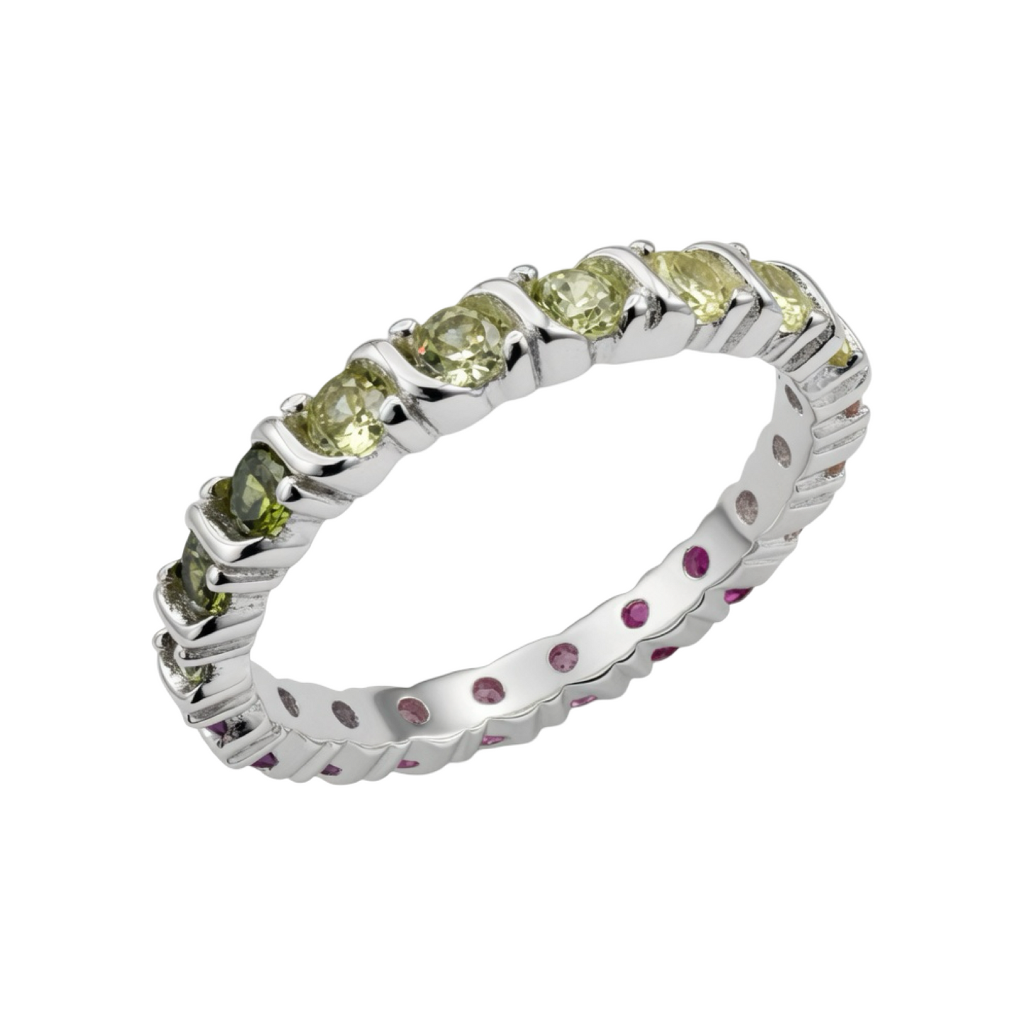 Eternal Multi-colour Ring Sterling Silver 925
