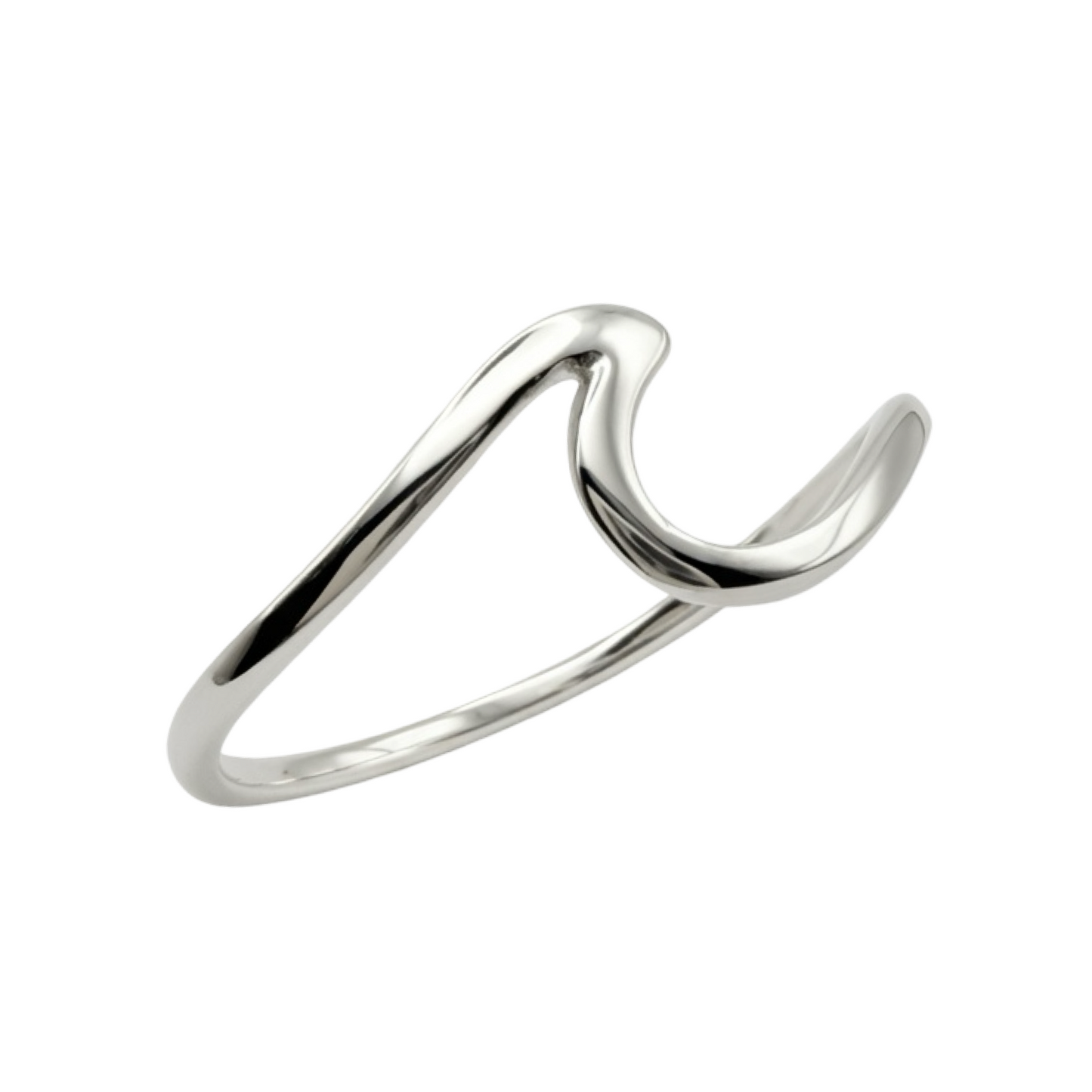 Thin Wave Ring Sterling Silver 925