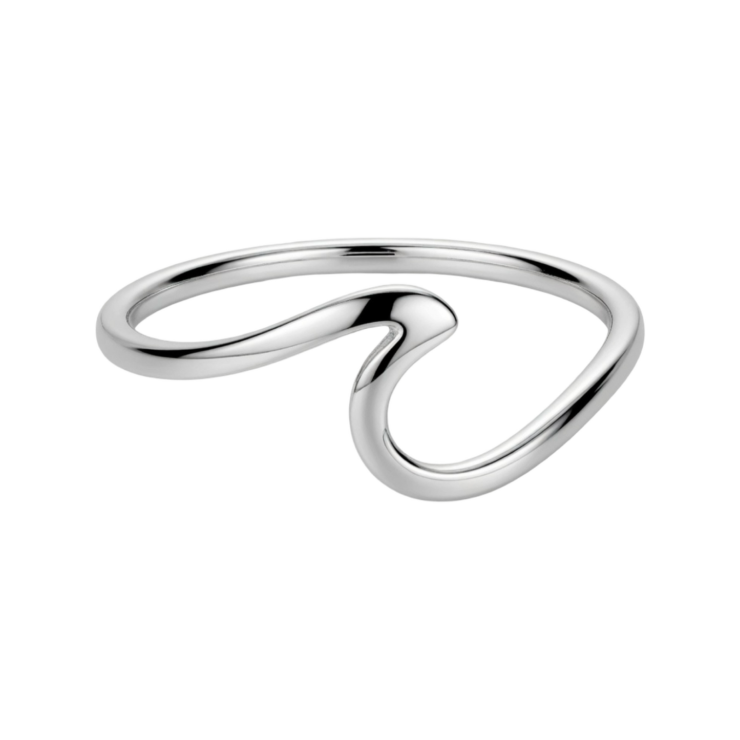 Thin Wave Ring Sterling Silver 925