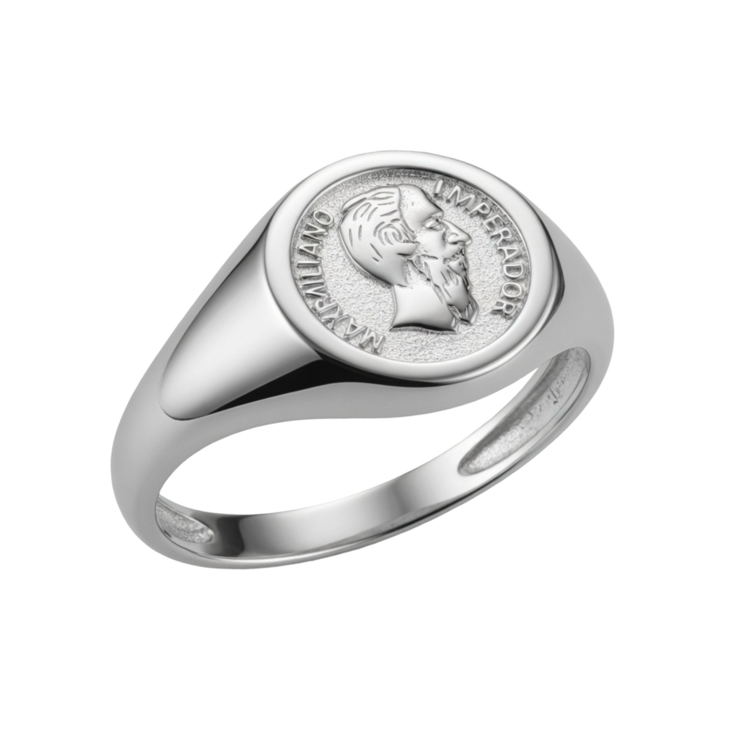 Peso Signet Ring Sterling Silver 925