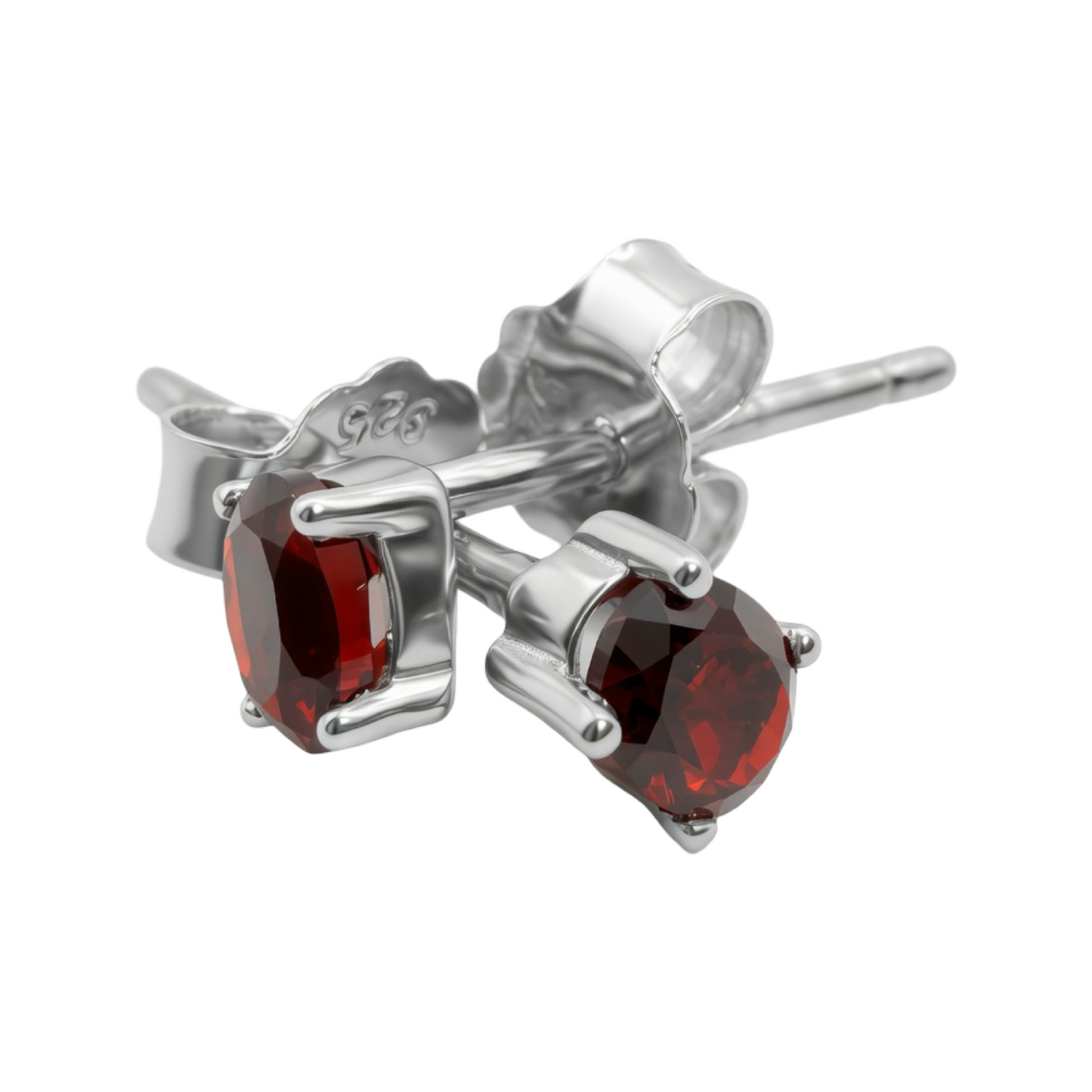 Garnet Gemstone and Solid Sterling Silver 925 set