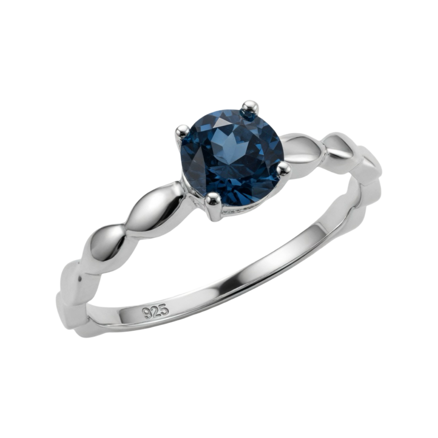 London Blue Topaz Gemstone Sterling Silver 925 set