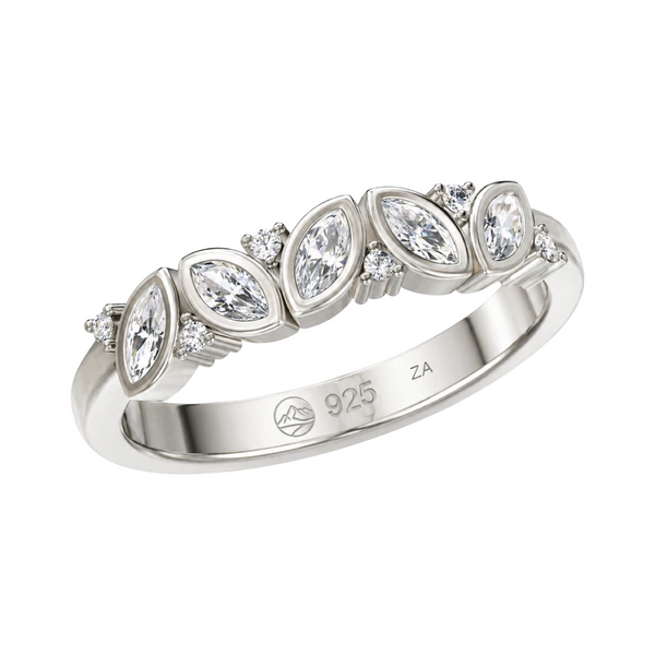 Marquise Rhythm Band Ring