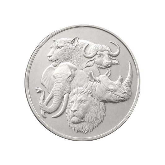 1 Oz Fine Silver Big Five Bullion Coin