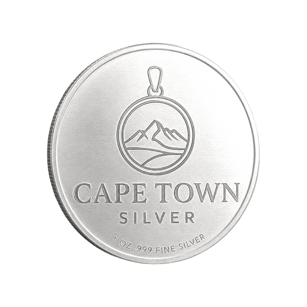 1 Oz Fine Silver Cape Town Coin