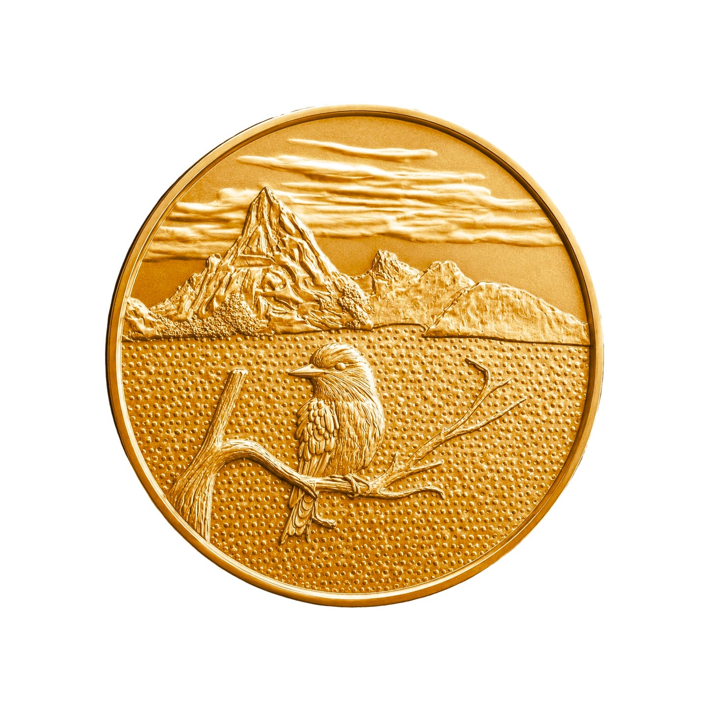 1 Oz Fine Gold Kingfisher Coin
