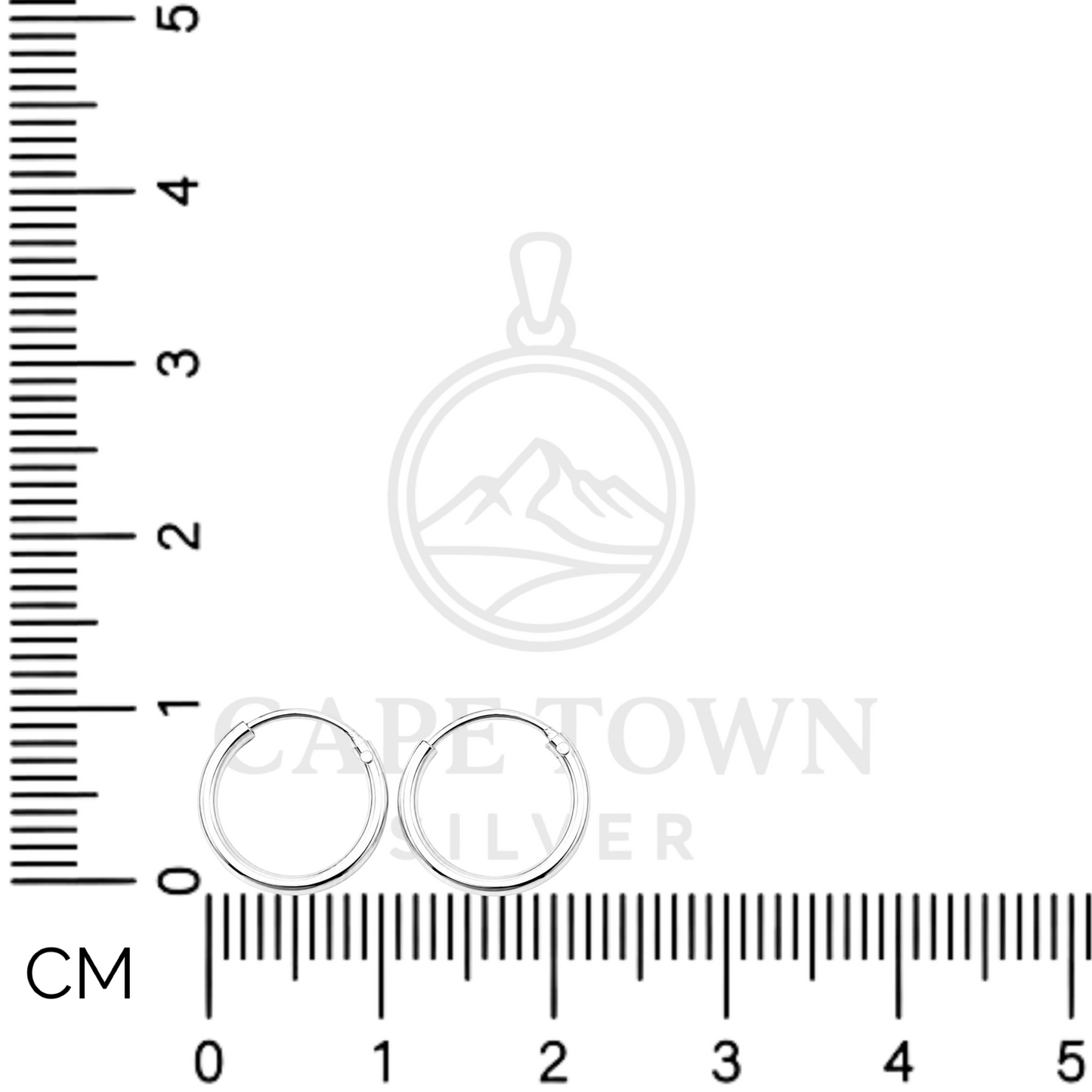 Premium Extra Small (10mm) Sleeper Earrings Sterling Silver 925