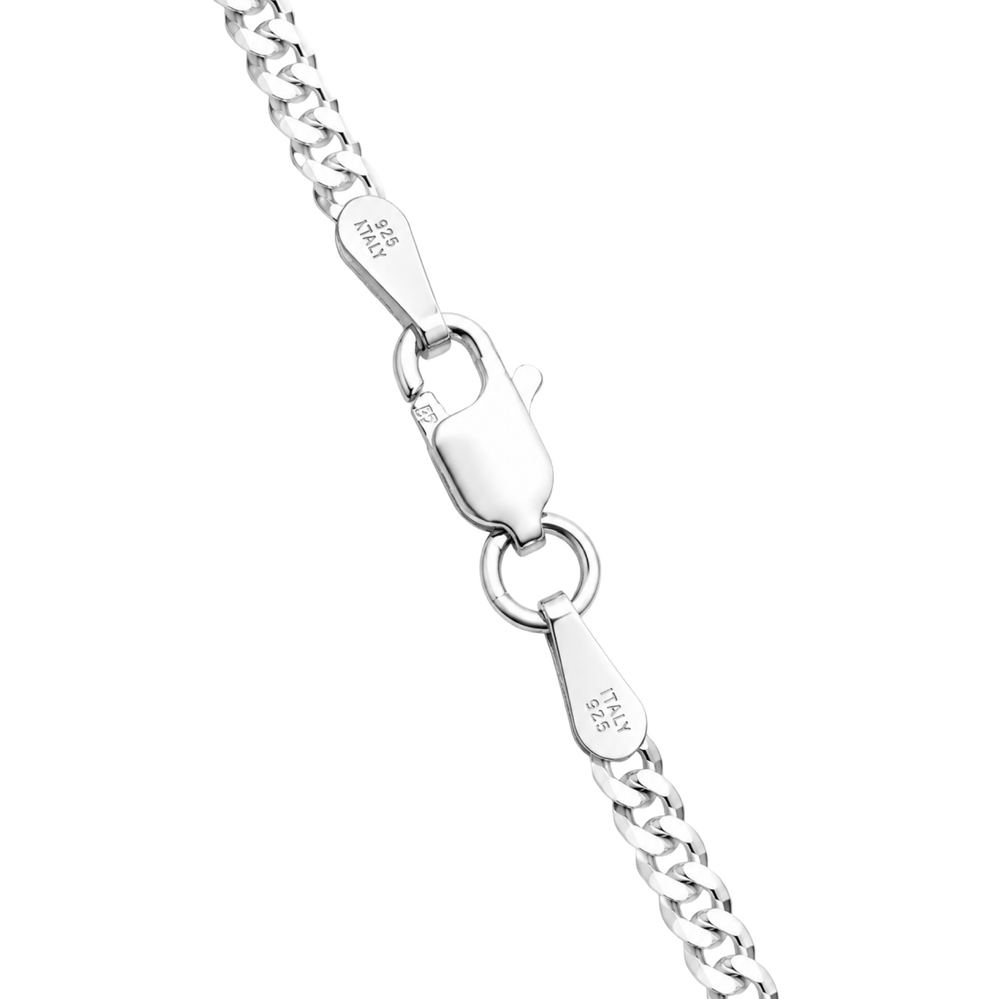 Saint Christopher Pendant Necklace Sterling Silver 925
