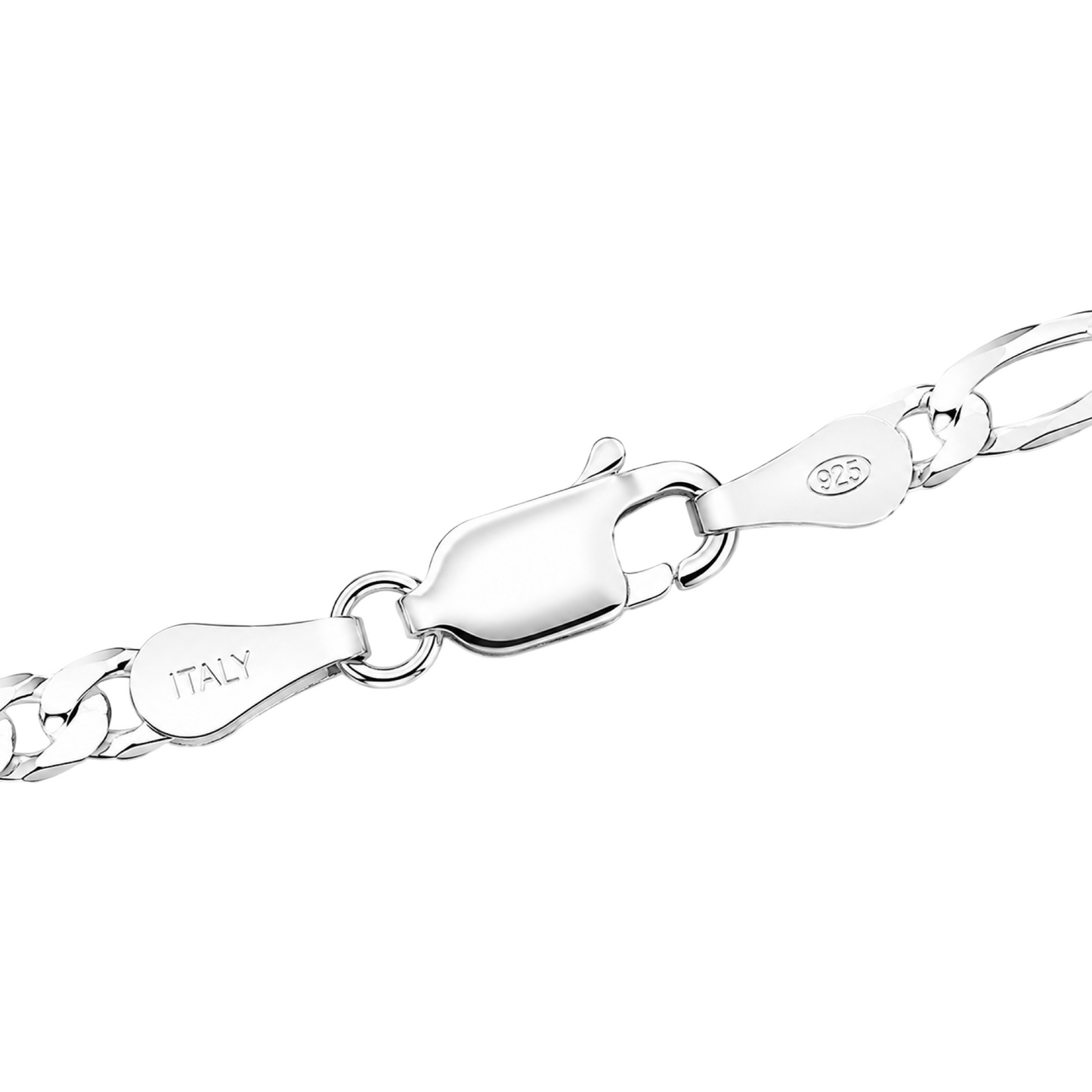 Classic Figaro Chain Sterling Silver 925