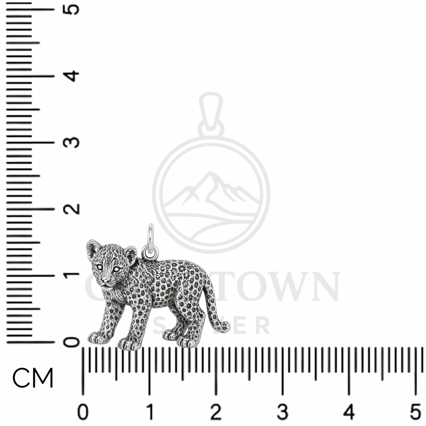 Handcrafted Leopard Cub Pendant