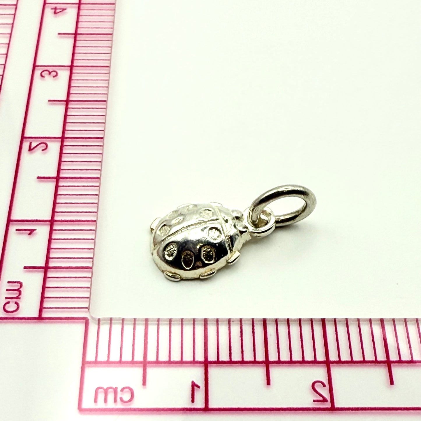 925 Sterling Silver Ladybug Charm