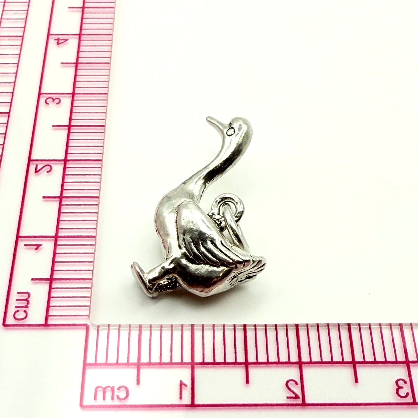 925 Sterling Silver Duck Charm