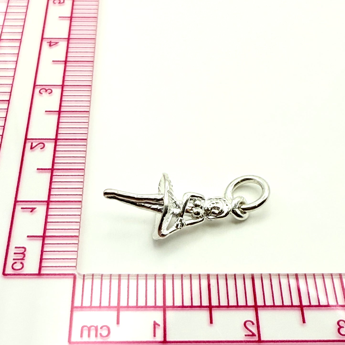 925 Sterling Silver Ballerina Charm